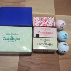 Castelbajac ゴルフボール 6個セット カステルバジャック　ゴルフのサムネイル