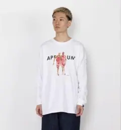 APPLEBUM 長袖Tシャツ ホワイト