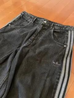 アディダス adidas アディカラー デニム ファイヤーバードパンツ