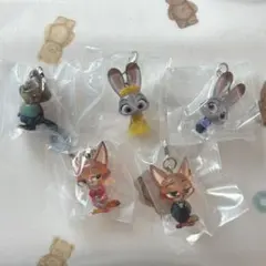 ズートピア2 めじるしアクセサリー 全5種 コンプ セット