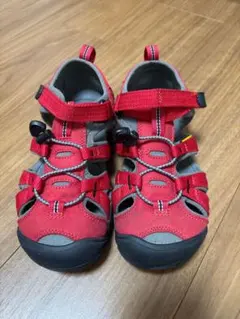 KEEN キッズ サンダル レッド