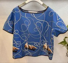 JUNKO SHIMADA ジュンコシマダ☆ショート丈プリント柄Tシャツのサムネイル