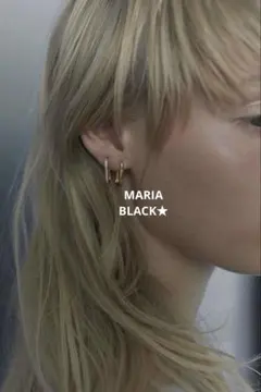 MARIA BLACK ⭐︎Kastellet ゴールド フープピアス(片耳用)のサムネイル