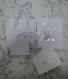 Dior ショップ袋、クラッチ袋、封筒