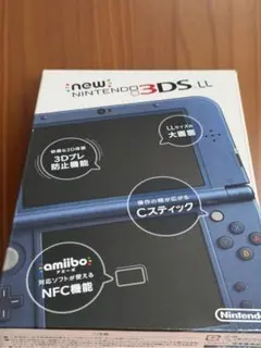 値下げ】【美品】Newニンテンドー3DS LL メタリックブルー ソフト7点付