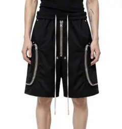 Rick Owens 風 ハーフパンツ ショートパンツ ブラックのサムネイル