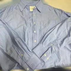 JW ANDERSON ボタンダウンシャツ ブルー　UNIQLO