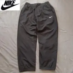 NIKE　00s Y2K　スウォッシュ　ナイロンワイドパンツ　太め　ストリート