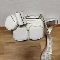 MICHAEL KORS アイボリー ショルダーバッグ　マイケルコースのサムネイル