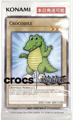 Yu-Gi-Oh! x Crocs CROCODILE カード