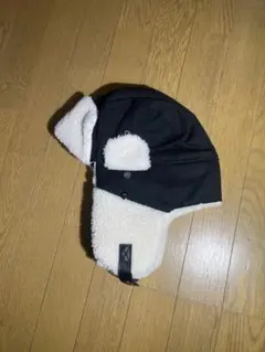 フリース耳あて付きフライトキャップ