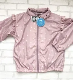 新品　シューラルー　薄手ジャンパー　ピンク　130