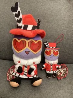 ハズビンホテル ヴァレンティノ おすわりぬいぐるみ マスコット