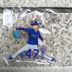 中日ドラゴンズ　プレイヤーズ目印チャーム　吉田選手