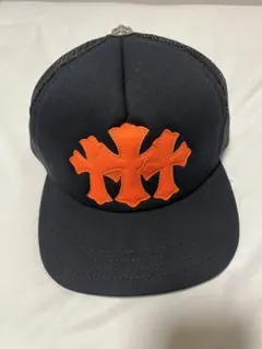 【新品未使用】クロムハーツ セメタリークロス オレンジ キャップ
