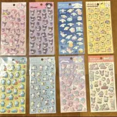 正規品✨匿名配送✅24時間以内発送⏰サンリオ　ぷくっとシール全種類　8枚セット