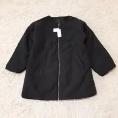 新品タグ付き　INGNI　イング　マフラー欠品　中綿コート　黒　フリーサイズ