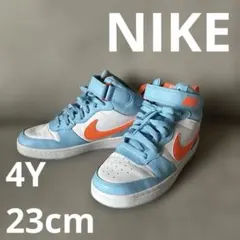 【美品】NIKE コートバーロウ ミッド 23cm