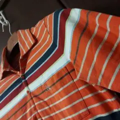 BURBERRY バーバリー ブルーレーベル ポロシャツ ボーダー 綿100%