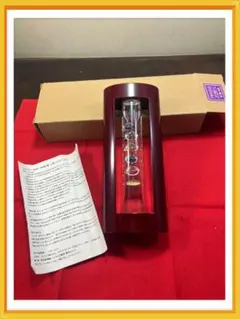 未使用品　ガリレオ温度計 ガラスフロート温度計