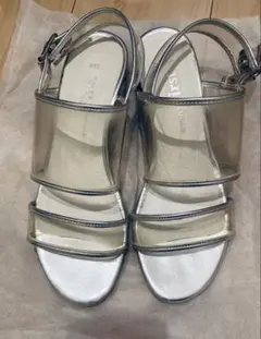 INGNI First 23センチ　サンダル　シルバー　ヒールのサムネイル