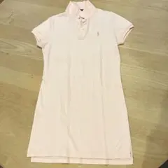 ラルフローレン　ポロワンピース　薄いピンク