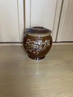 小) 中国美術 四川泡菜瓶 甕 漬物壺 骨董品 花入 オブジェ インテリア