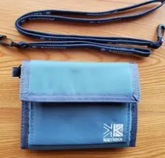 karrimor 三つ折り財布 青/グレー