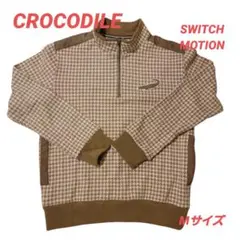【美品】CROCODILE SWITCH MOTION Mサイズ ハーフジップ