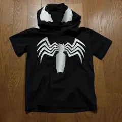 MARVEL ヴェノム なりきり 半袖パーカー サイズ110