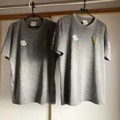 サッカージャンキー　tシャツ　グレー2枚組