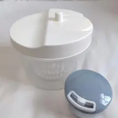 サラダスピナー ホワイト プラスチック　ミニチョッパー