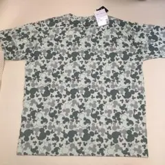 ディズニー XXL 迷彩 新品 Tシャツ ミッキーマウス disney 3L