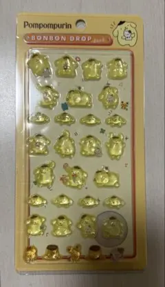 【新品】ボンボンドロップシール　ポムポムプリン　サンリオぷくぷくシール　シール帳