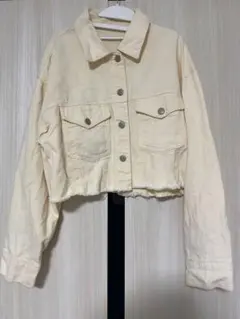 INGNI イング　ジージャン　クリーム色　Mサイズ