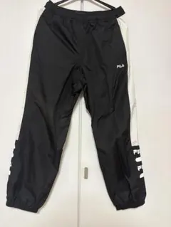 早い者勝ちセール！FILA ジャージパンツ ブラック/ホワイト　M