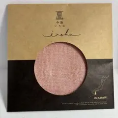 iroha 今治 タオルハンカチ ピンク 約25.5cm