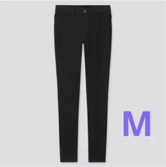 ユニクロ ウルトラストレッチレギンスパンツ 黒 M 丈標準(69.5〜71㎝)