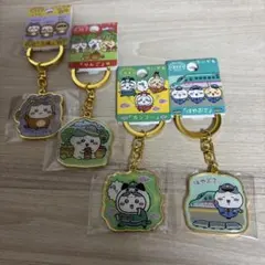 ハチワレ、ダイカットキーホルダー