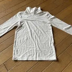 HEATTECH 長袖タートルネック 120 ホワイト