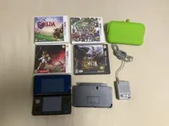 ニンテンドー3ds シリコンケース　ソフト4本