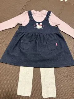 ミキハウスワンピース他セット　80cm