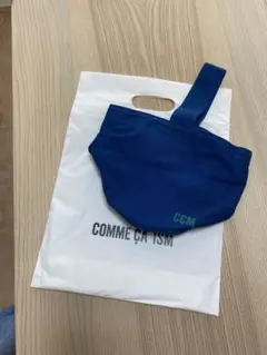 コムサイズム　トートバッグ　巾着
