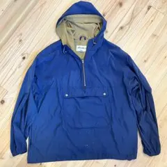 90s Eddie Bauer アノラックパーカー ネイビー XL 紺色