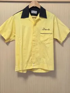 DUNBROOKE 60s 70s ボーリングシャツWHITEヴィンテージL - メルカリ
