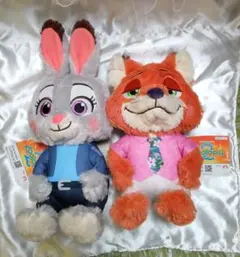 東京ディズニーリゾート新品 ズートピア ニックジュディ ぬいぐるみ
