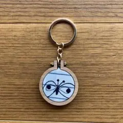 ミナペルホネン　ちょうちょのはぎれ　チャーム・キーホルダー　ハンドメイド