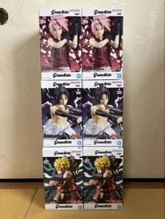 ナルト　グランディスタ うちはサスケ うずまきナルト 春野サクラ