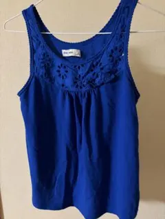 Abercrombie Kids ノースリーブ トップス ブルー Lのサムネイル