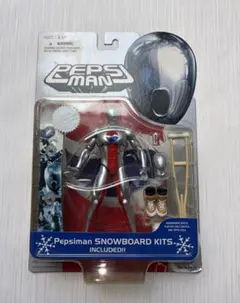 Pepsiman スノーボードキット付きフィギュア